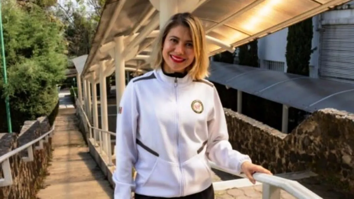 Blajaith Aguilar, la entrenadora que llevó al equipo de gimnasia rítmica a una clasificación histórica.