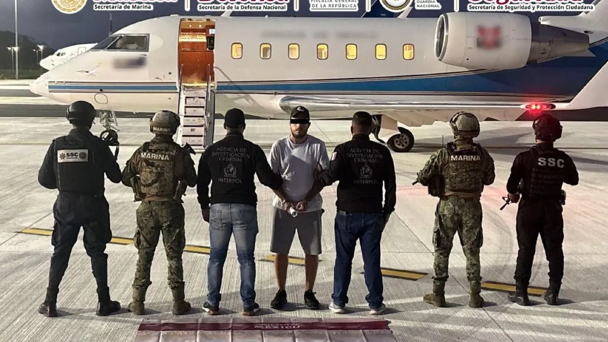 El detenido operaba bajo fachada de club de motociclistas.