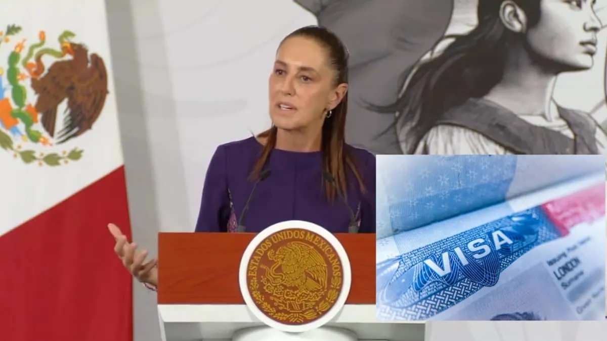 Sheinbaum aclara que imponer visas para EU y Canadá “sólo fueron una idea”