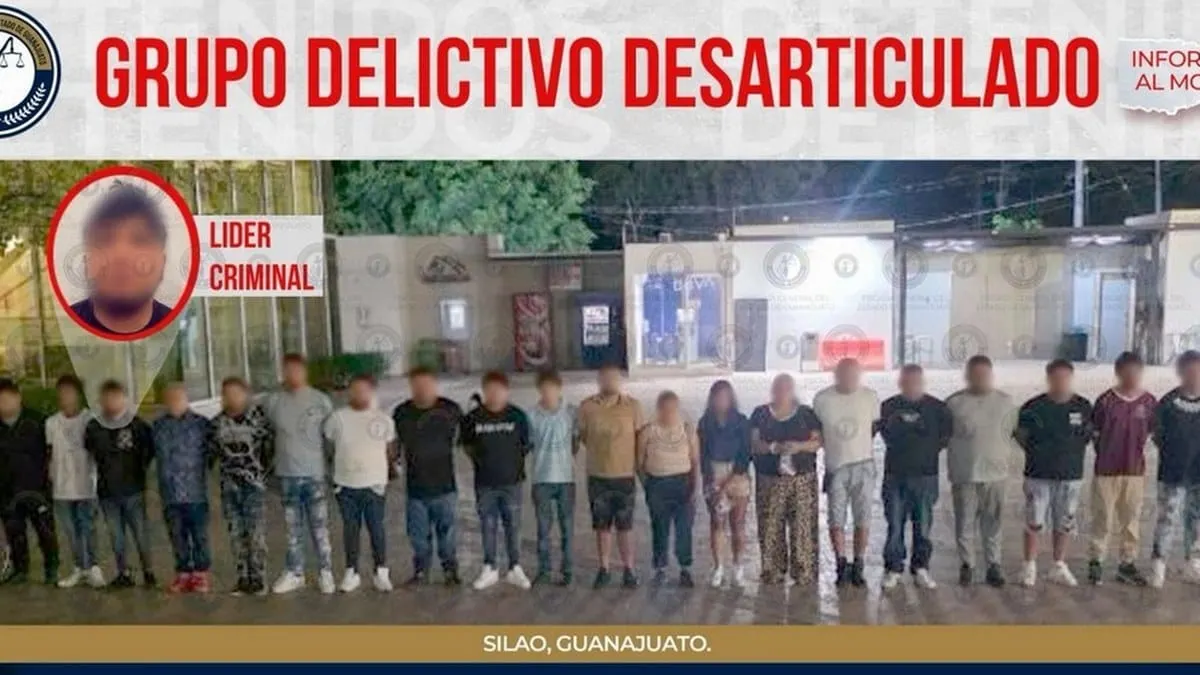 Ejército desmantela la estructura delictiva de "El Tiki", integrada por 22 personas.