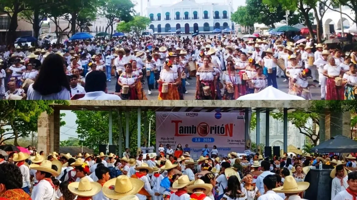 Tamboritón 3.0 en Villahermosa, Tabasco; más que un récord mundial.