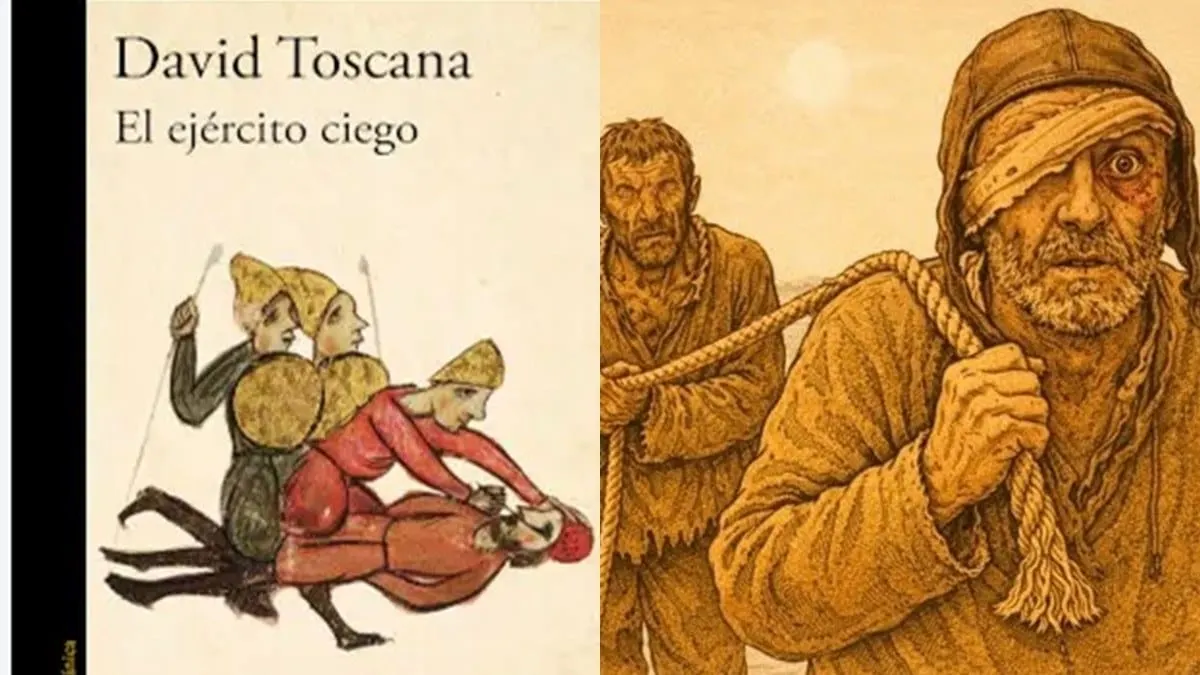 El ejército ciego no es un libro que aplaste al lector bajo el peso del drama.