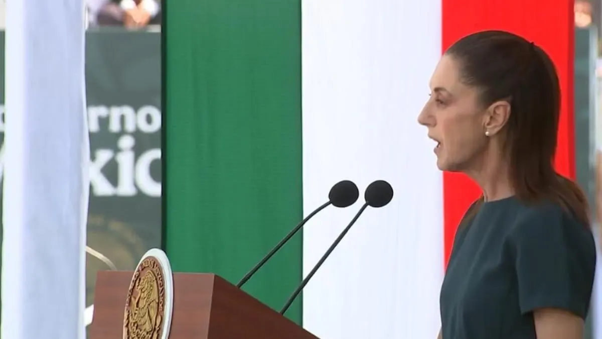 Sheinbaum subraya que México ha resistido invasiones y presiones extranjeras a lo largo de su historia