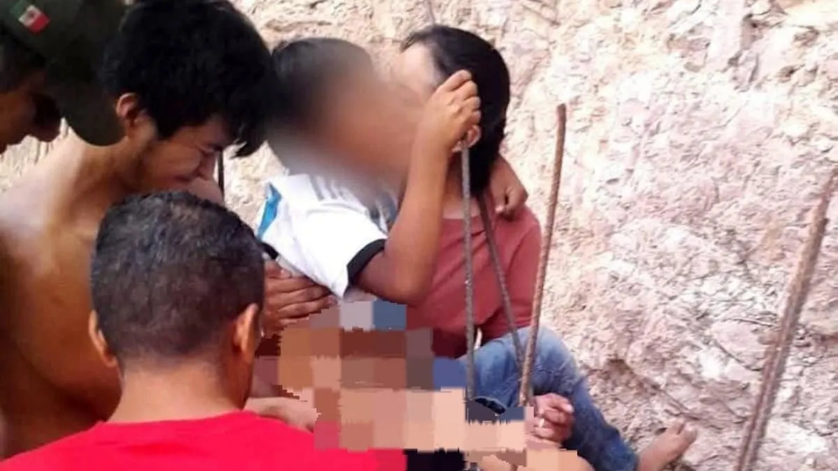 Cae niño sobre varillas y termina gravemente herido en Tlapa, Guerrero