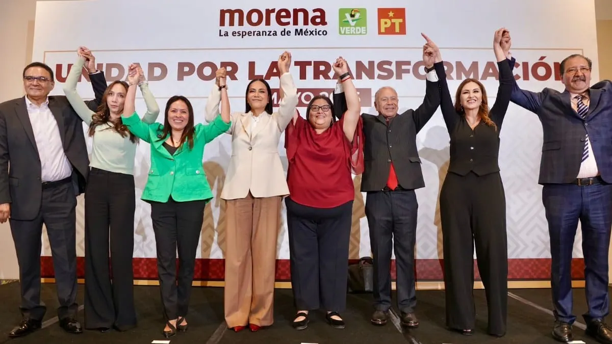 Morena, PT y PVEM refrendan alianza rumbo a 2027 con llamado a fortalecer acuerdos