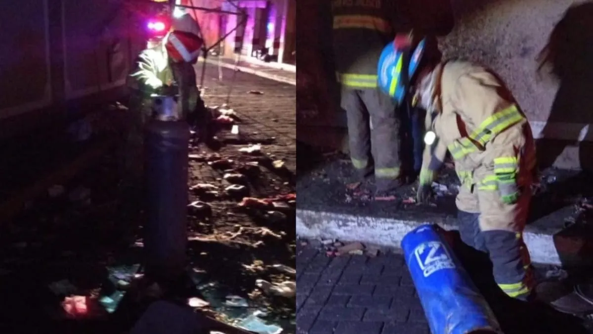 Explosión de tanque de gas en fiestas patronales de Amatitán deja una mujer muerta y 24 heridos