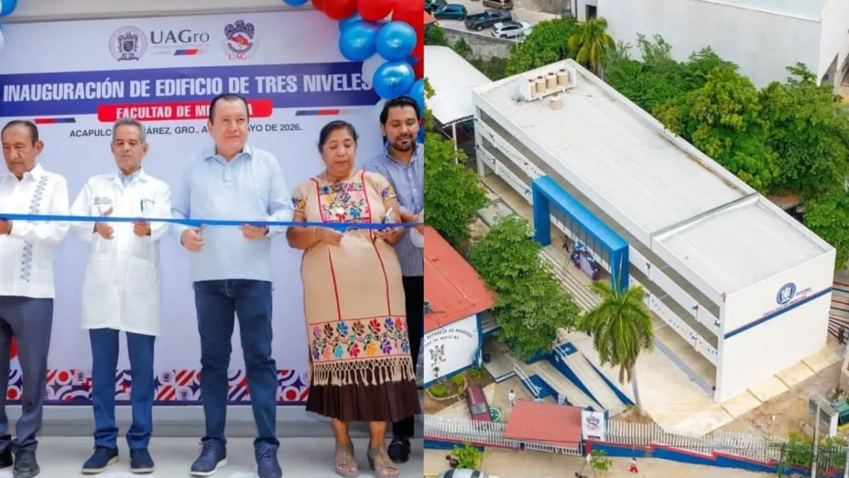 Inaugura Javier Saldaña edificio de tres niveles en Medicina de la UAGro y anuncia nueva obra