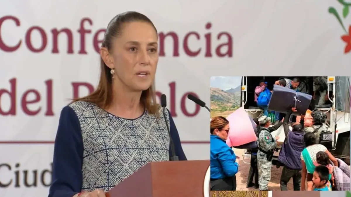 “Ya los desplazados ya regresaron”, afirma Sheinbaum sobre situación en Chilapa