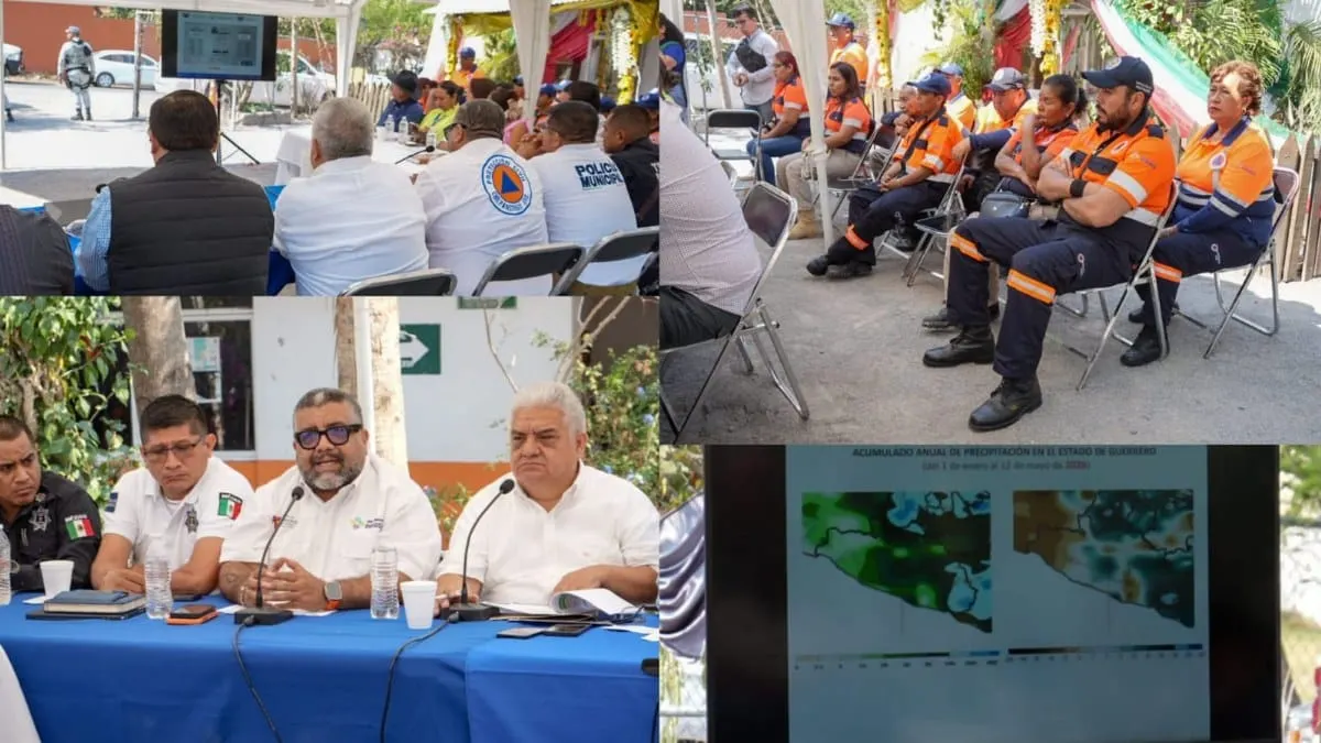 Activa Gustavo Alarcón vigilancia permanente por temporada de lluvias en Chilpancingo