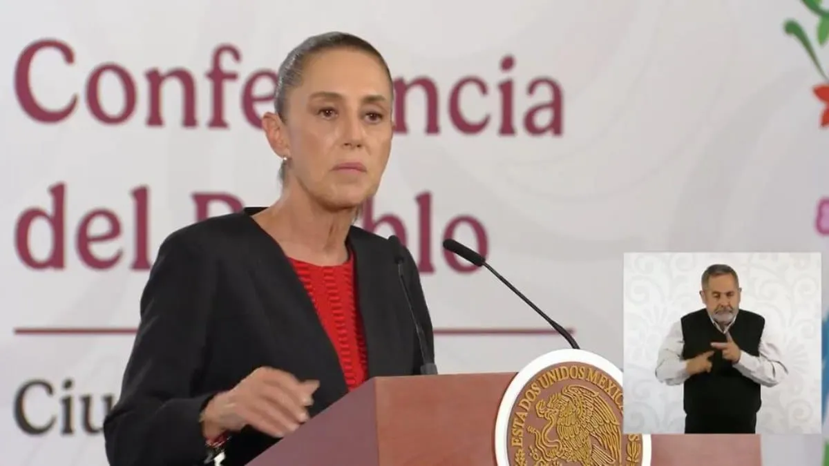 Tras caída de red en Morelos, Sheinbaum asegura que su gobierno no protege criminales