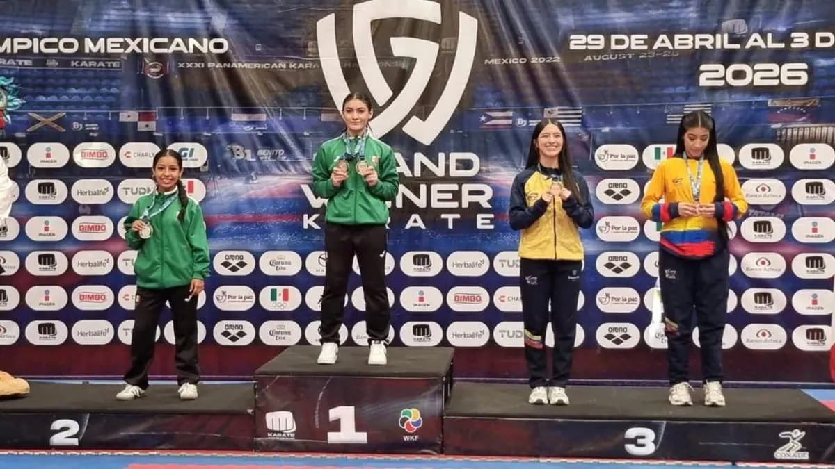 Guerrero pega fuerte en karate: gana 1 oro y 2 platas en el Grand Winner México 2026