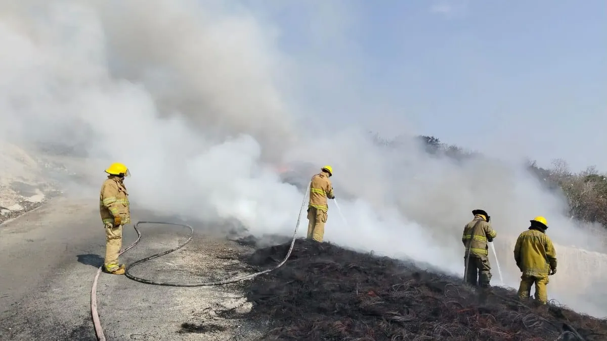 Ayuntamiento de Chilpancingo pide investigar incendio en basurero de El Huiteco