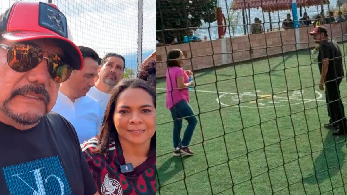Félix Salgado arma cascarita con Beatriz Mojica y habla de arrasar en Guerrero en 2027