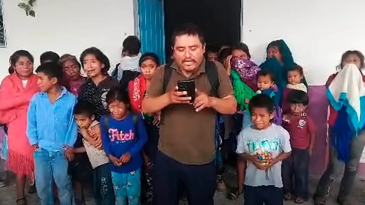 “Nos están matando”: desplazados de Chilapa denuncian drones y ataques armados
