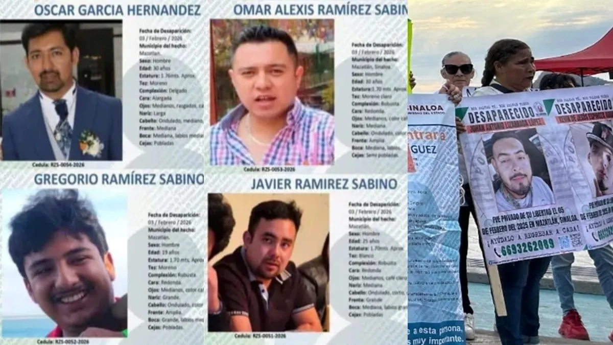 El paradero de tres hermanos y su cuñado sigue siendo desconocido.