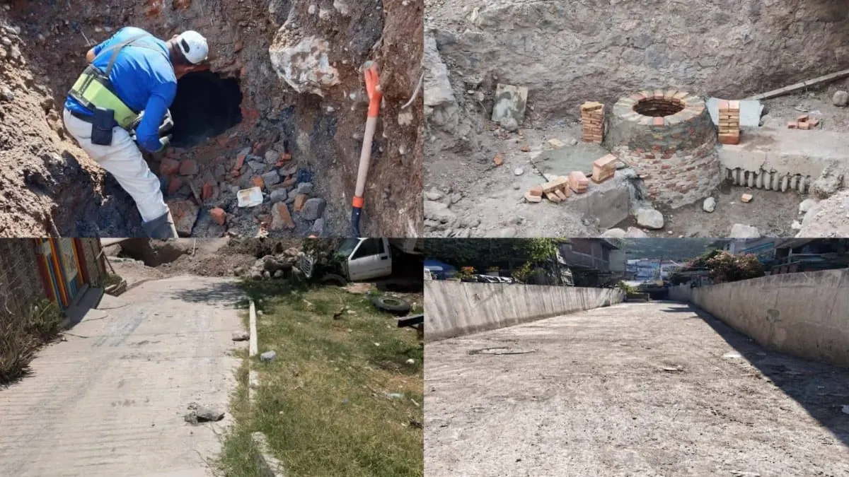 Gobierno de Gustavo Alarcón acelera segunda fase de alcantarillado sanitario en Vista Hermosa, Chilpancingo