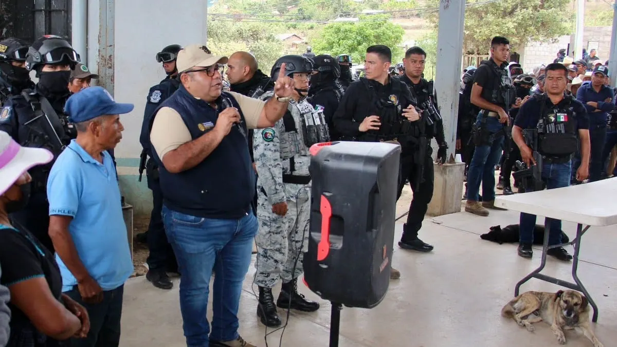 Gobierno de Guerrero anuncia acuerdos de paz en comunidades de Chilapa