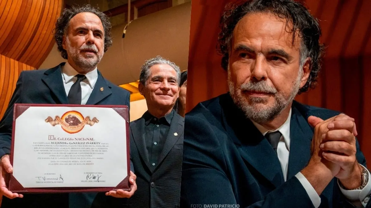 El director de Amores perros ha ingresado en El Colegio Nacional (Fotos de David Patricio).