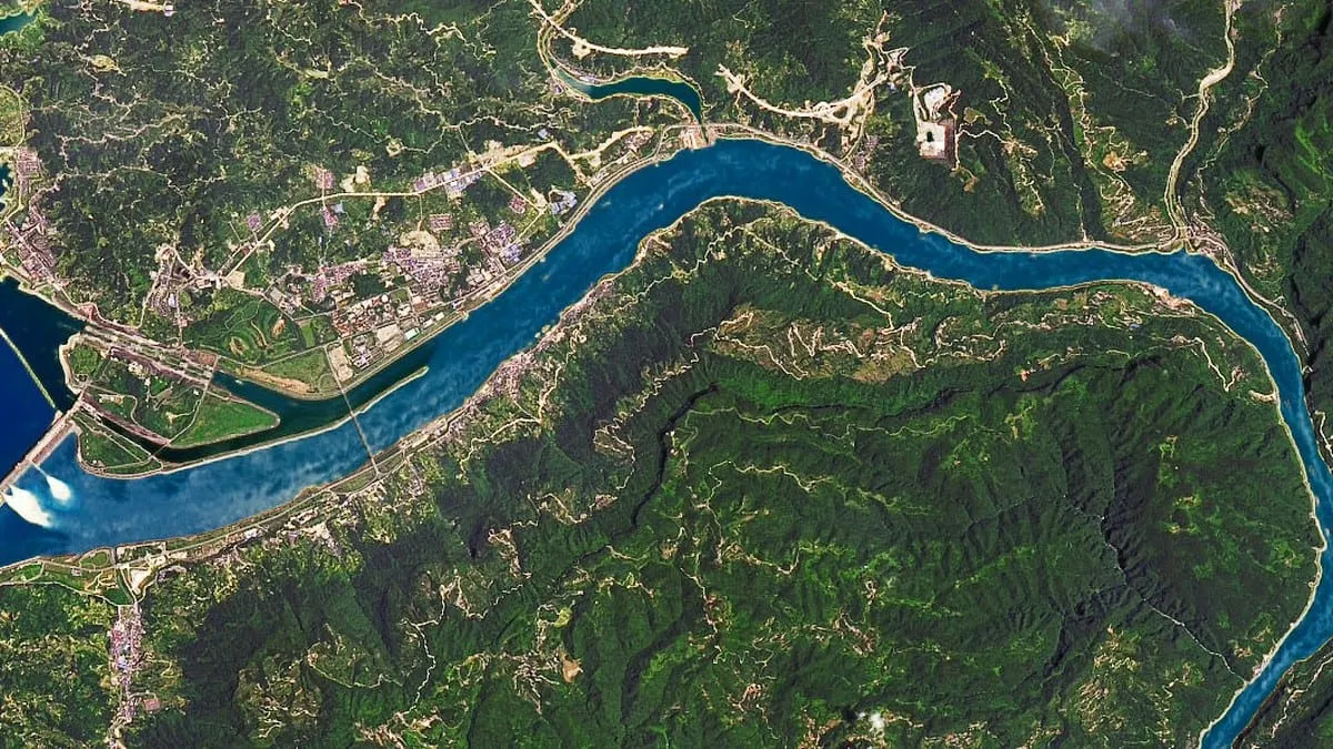 China descubre que el río Yangtsé le “roba” agua al río Amarillo