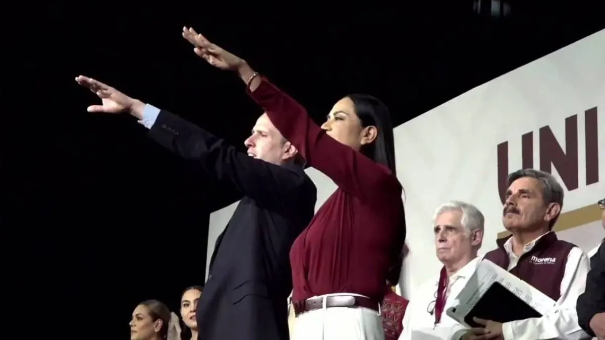  La nueva presidenta del Comité Ejecutivo Nacional de Morena, Ariadna Montiel.