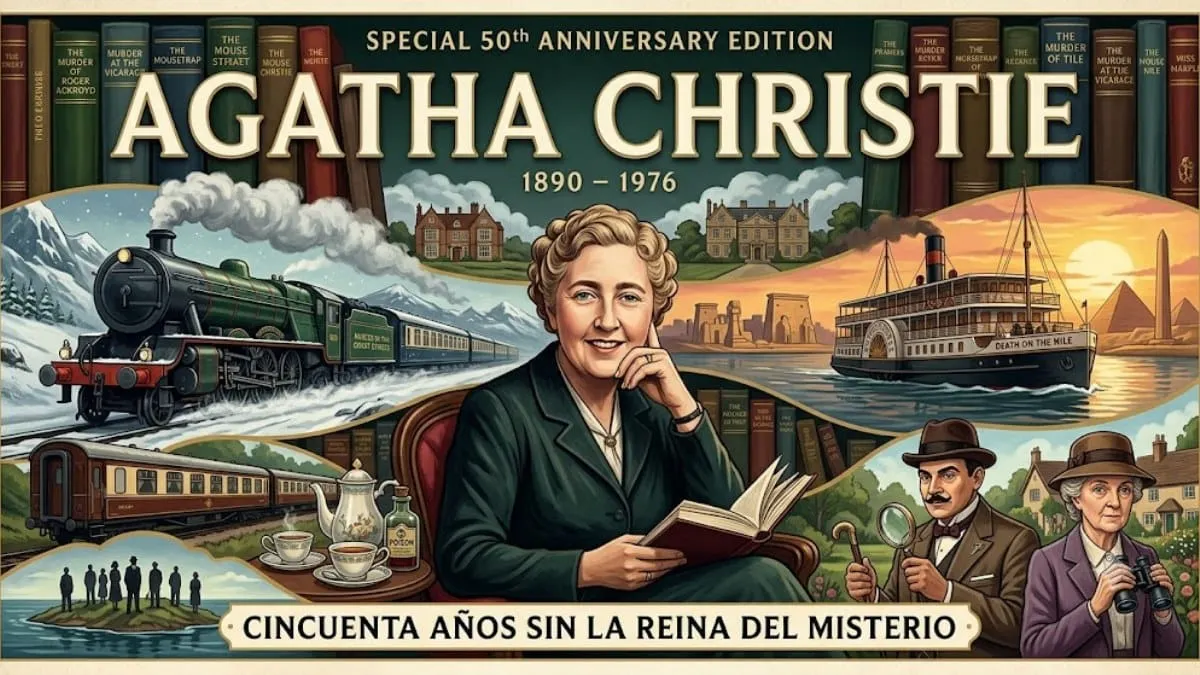 A medio siglo de su muerte, la autora británica sigue siendo la novelista más vendida de la historia.