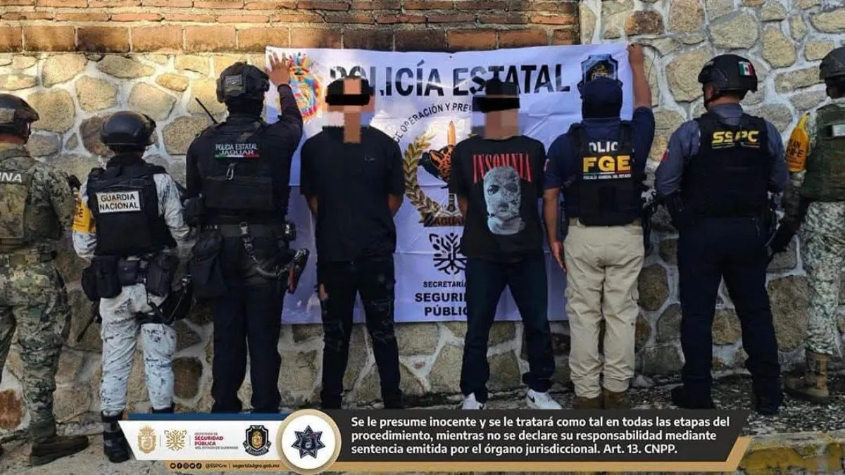 Caen 2 tras operativo de vigilancia en puente de La Frontera en Acapulco