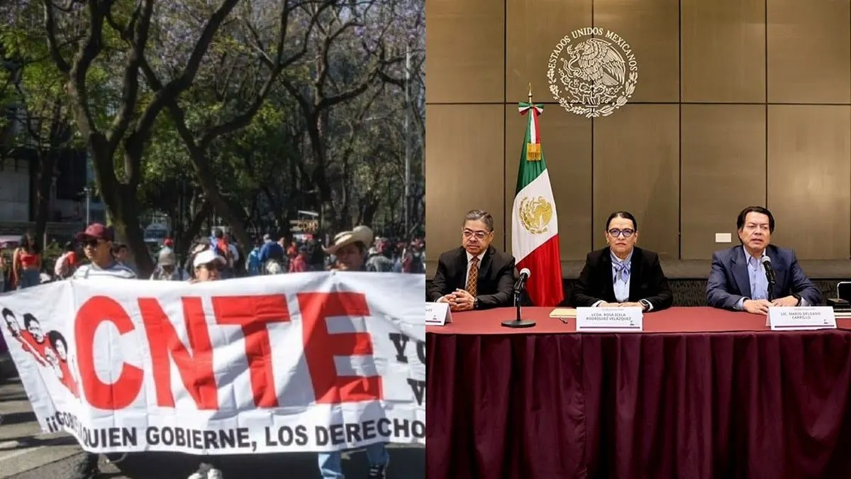 Sin acuerdo: Gobierno niega reforma al ISSSTE a la CNTE por presupuesto y sigue la huelga.