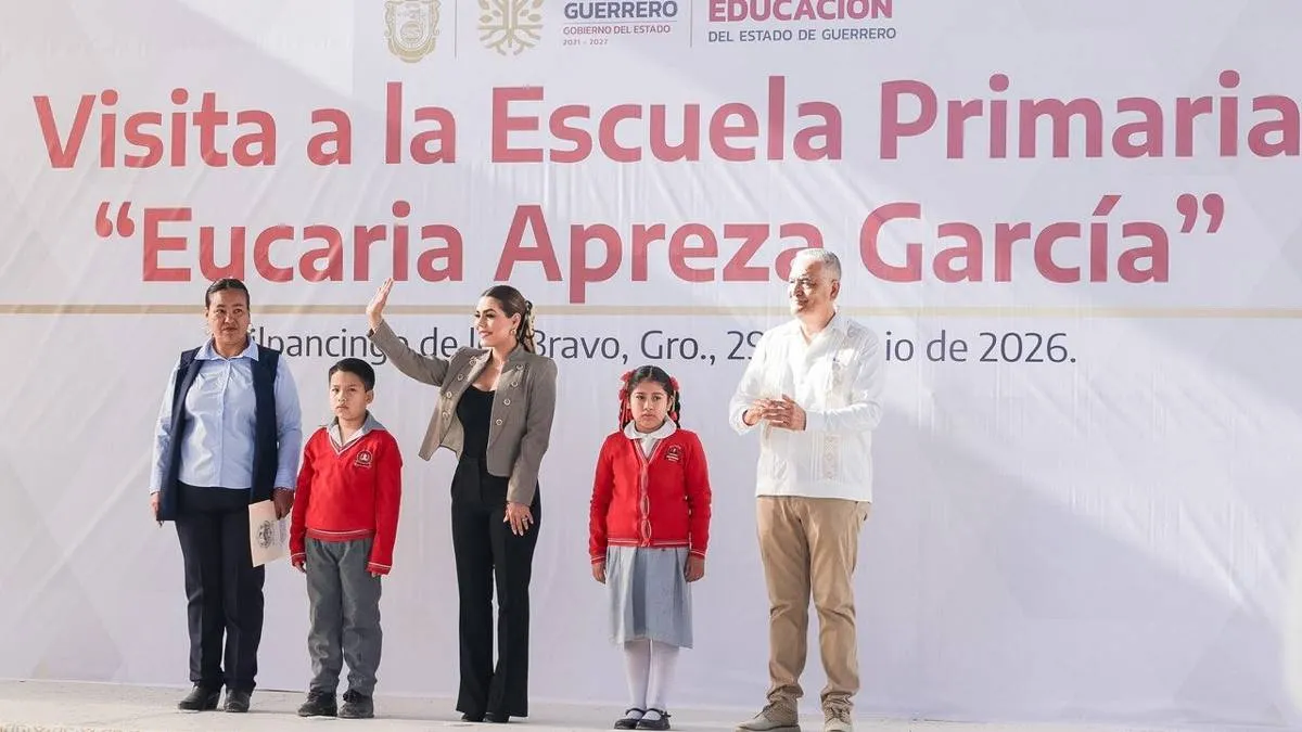 Evelyn Salgado anuncia más de 2.3 millones para ampliar una primaria de Chilpancingo