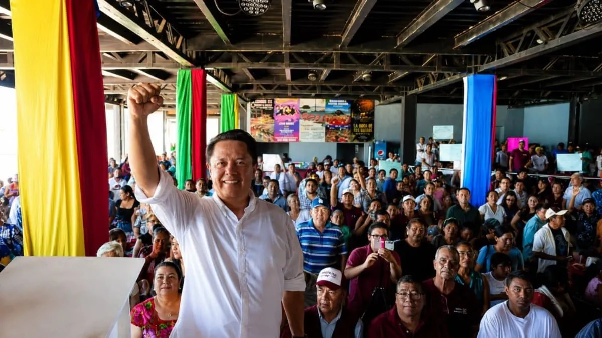 En Acapulco, Pablo Amílcar Sandoval reúne a morenistas para cerrar filas por la soberanía nacional