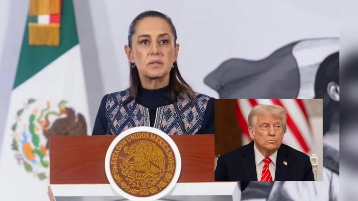 La defensa de Sheinbaum ante Trump: rechaza la etiqueta de miedo y presume avances en seguridad