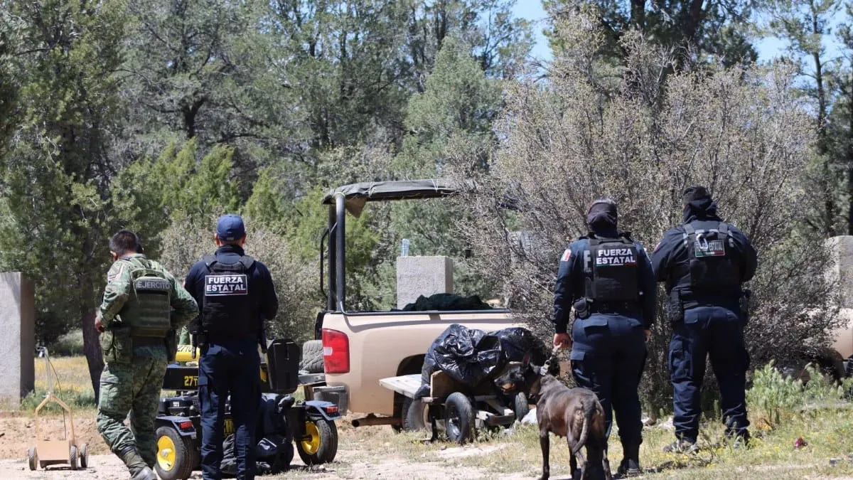 El cuerpo fue abandonado en una zona agrícola.