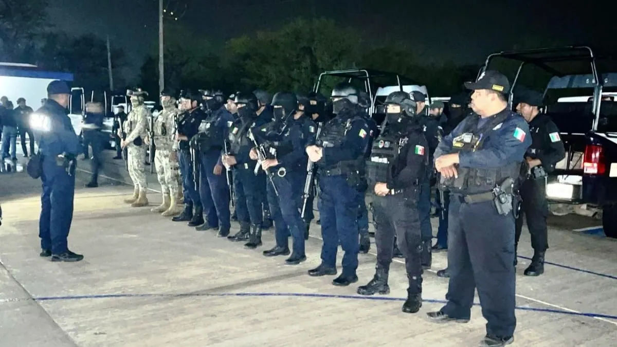 La Marina y la policía local mantiene patrullajes permanentes en Oaxaca.