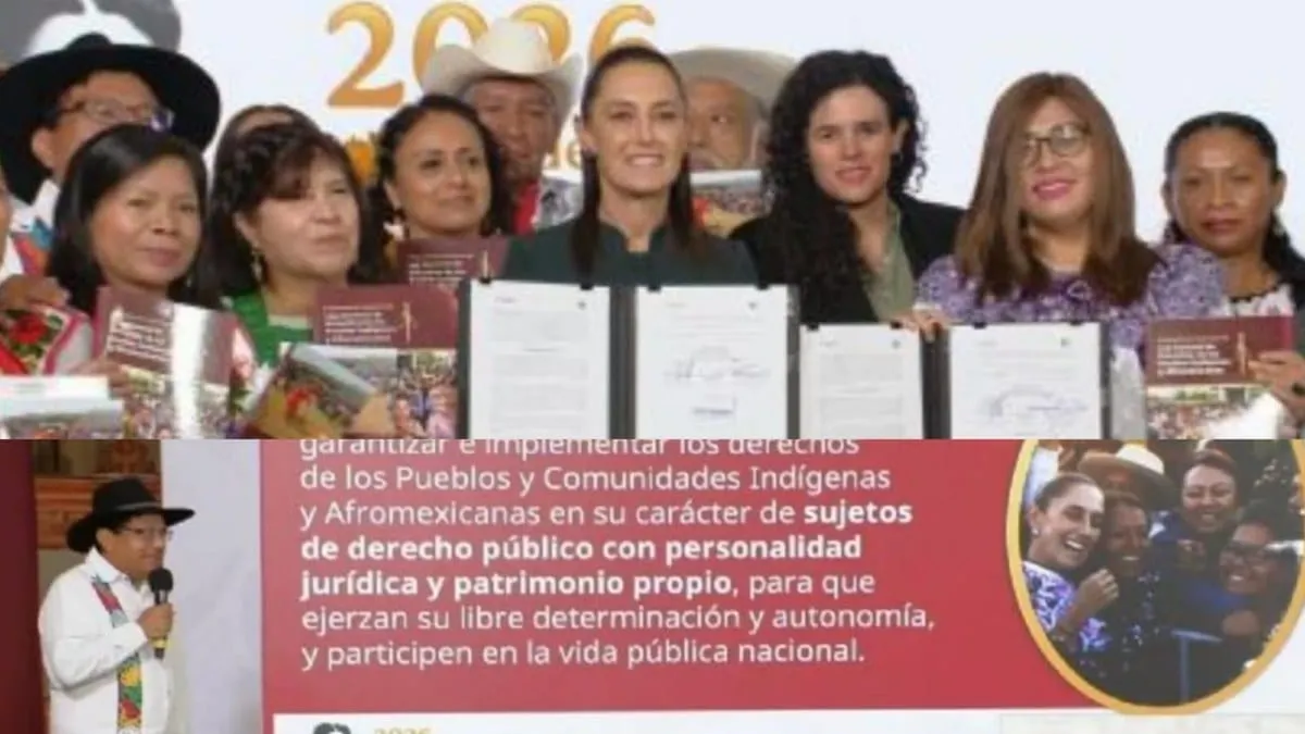 Sheinbaum presenta avance de ley para garantizar derechos de pueblos indígenas y afromexicanos