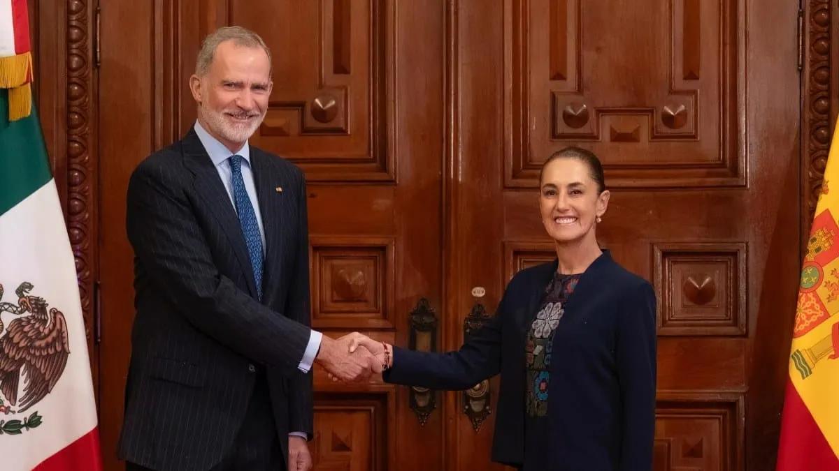 La Presidenta Claudia Sheinbaum sostuvo un encuentro bilateral con el Rey de España, Felipe VI.