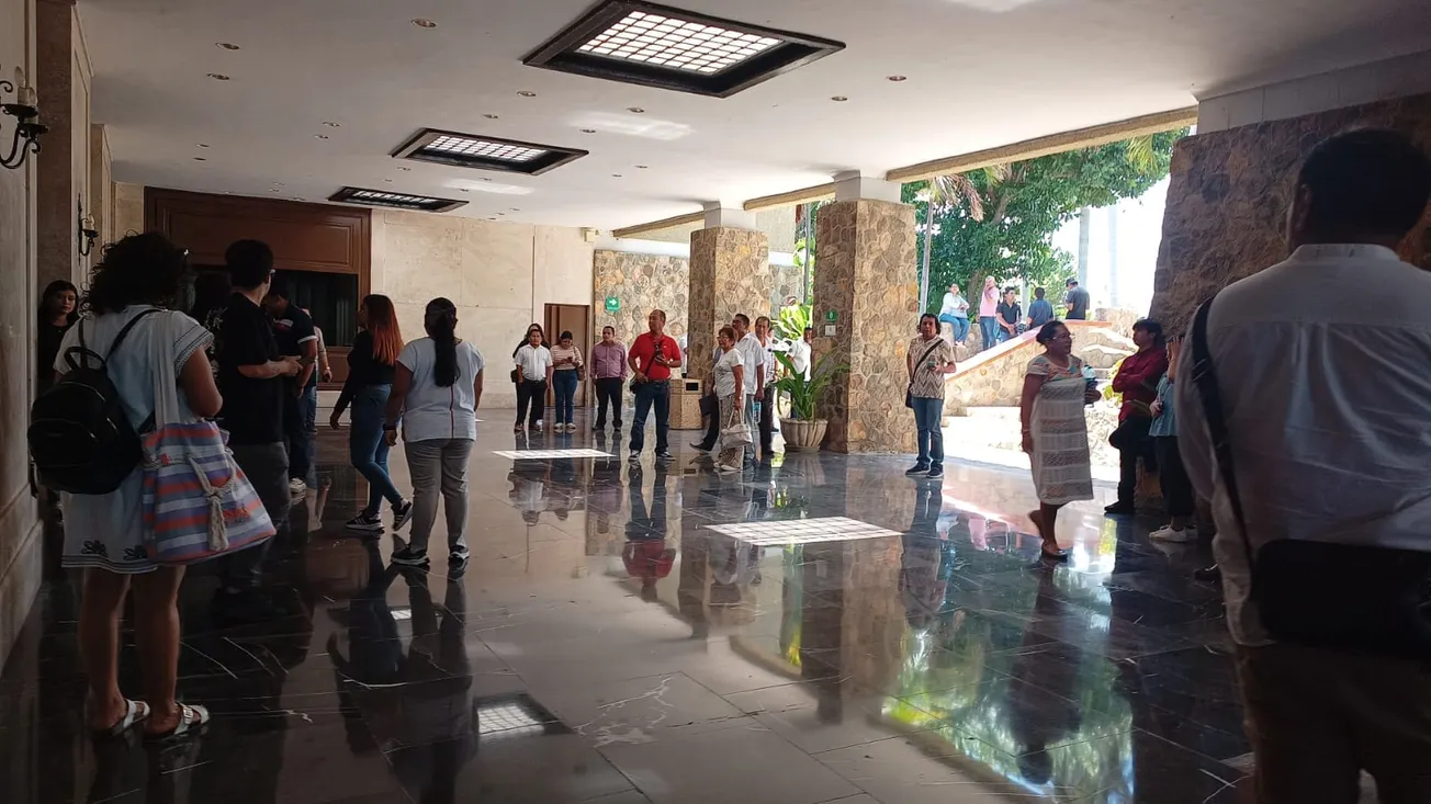 Reunión de liderazgos morenistas con Ariadna Montiel en el Princess de Acapulco