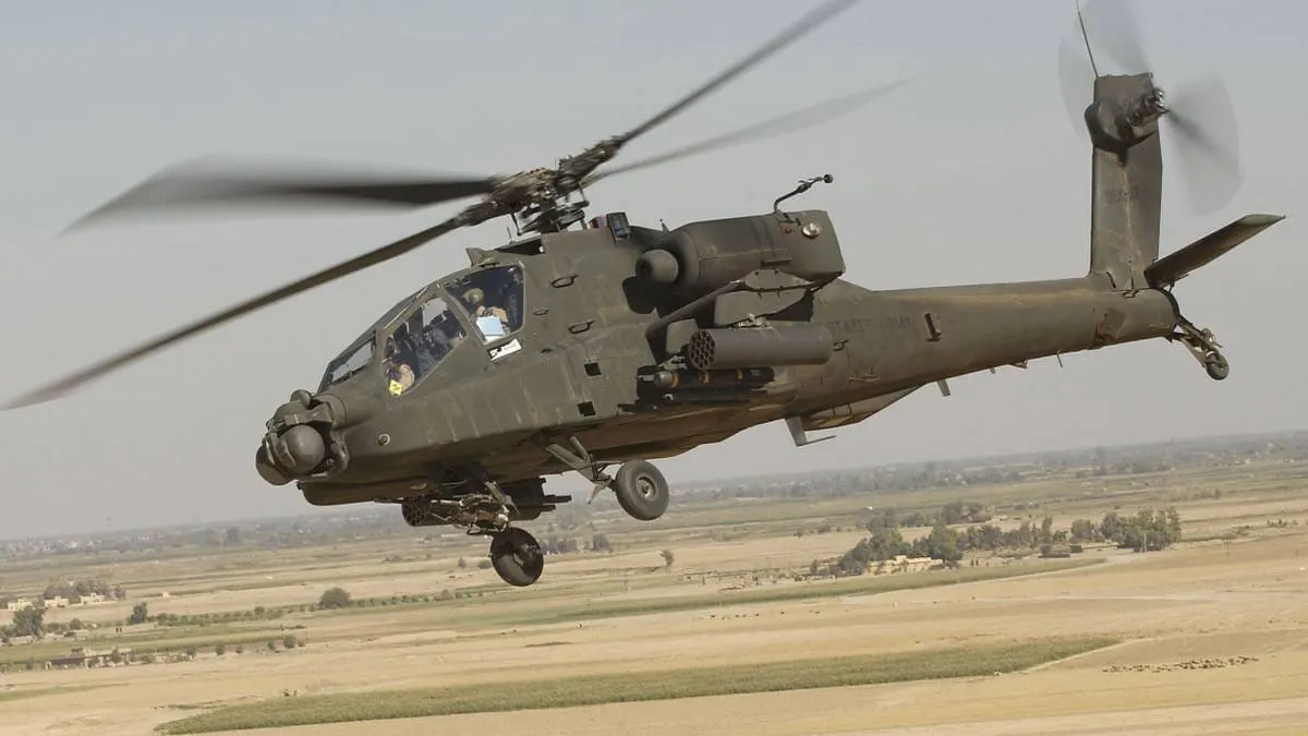 Acusa Trump a Irán de derribar un Apache; promete represalia