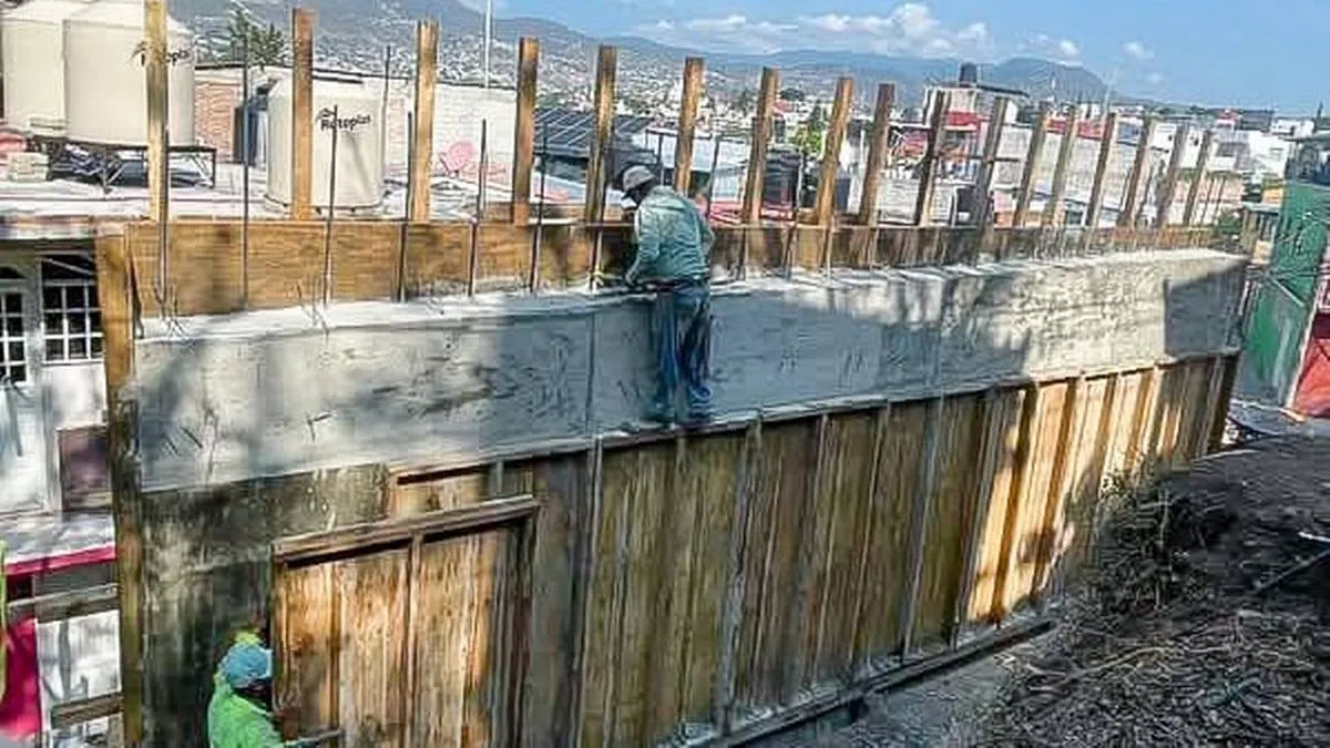 Ayuntamiento refuerza zonas de riesgo en Chilpancingo con muros de contención antes de las lluvias