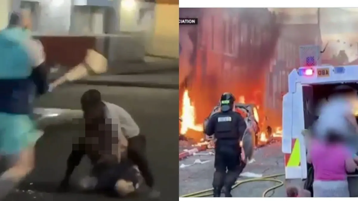 La difusión viral de un video de la agresión encendió la mecha de disturbios masivos.