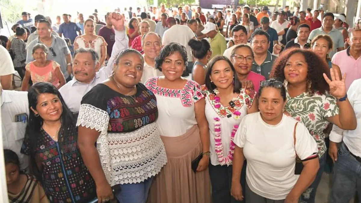 Cierran filas con Beatriz Mojica en Marquelia y respaldan el proyecto de Claudia Sheinbaum