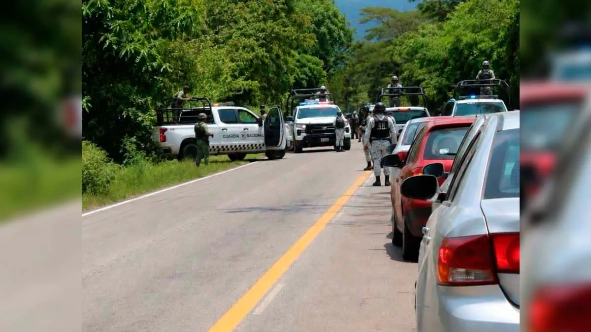 Hallan cuerpo dentro de tambo junto a la carretera en Petatlán