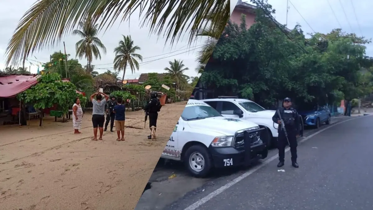 Policía Estatal realiza recorridos preventivos y monitoreo de carreteras tras el paso de Boris por la Costa Chica