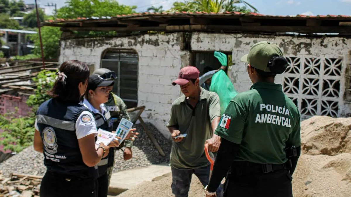 Gobierno de Acapulco arranca operativo conjunto en la Zapata con policías, Ejército y Marina