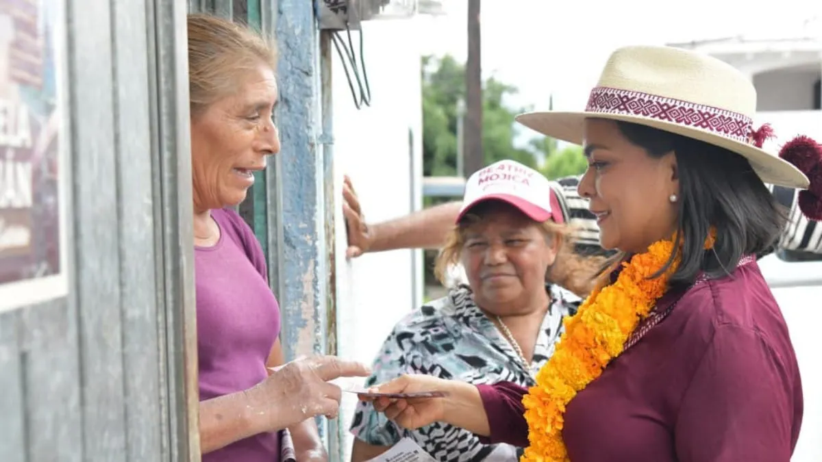 Beatriz Mojica recorreo Chilpancingo para promover la 4T y respaldar a Sheinbaum