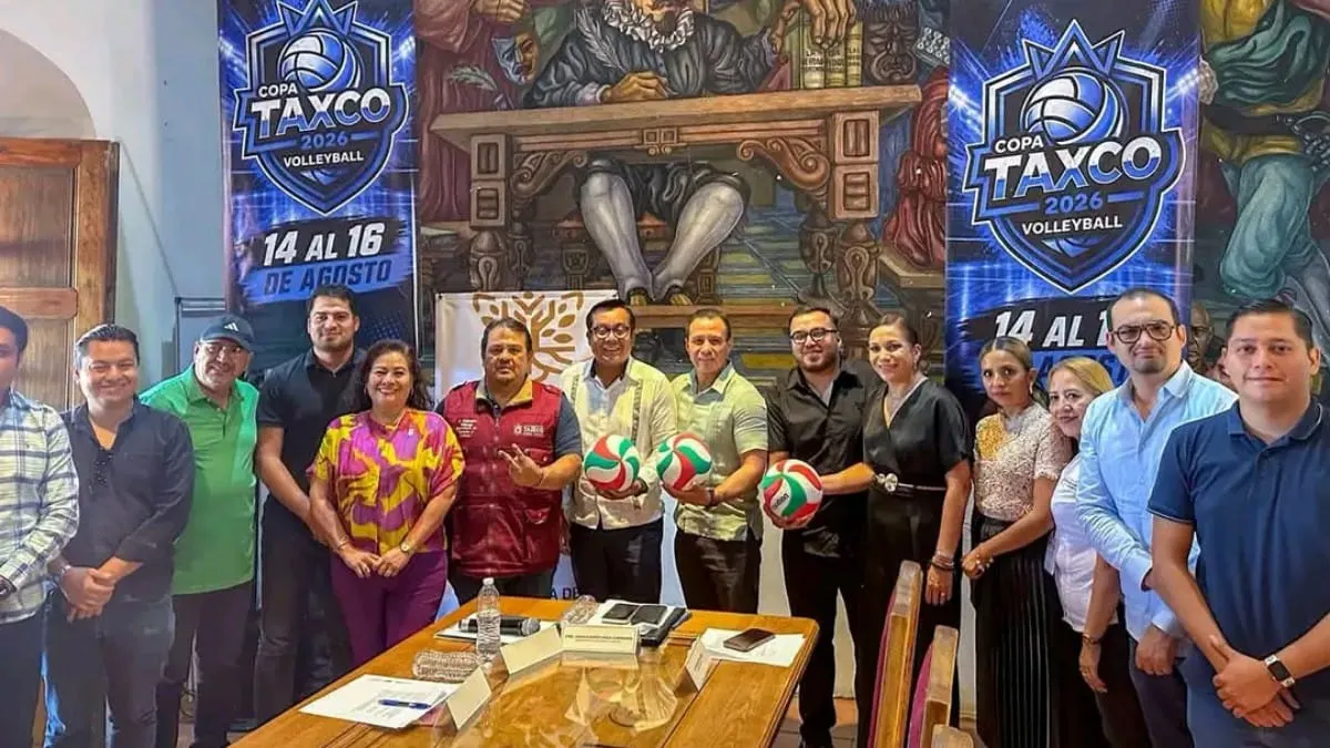 Taxco reunirá a 250 equipos de voleibol de todo México durante tres días de competencia