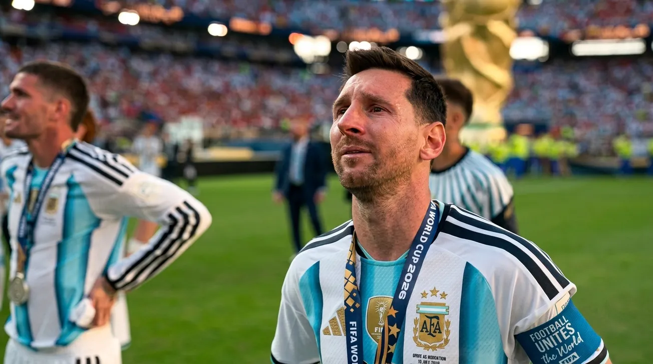 Messi les enseñó a llorar