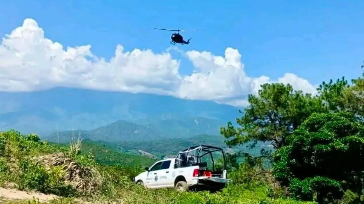 Refuerza gobierno de Guerrero vigilancia aérea en la Sierra de Chilpancingo