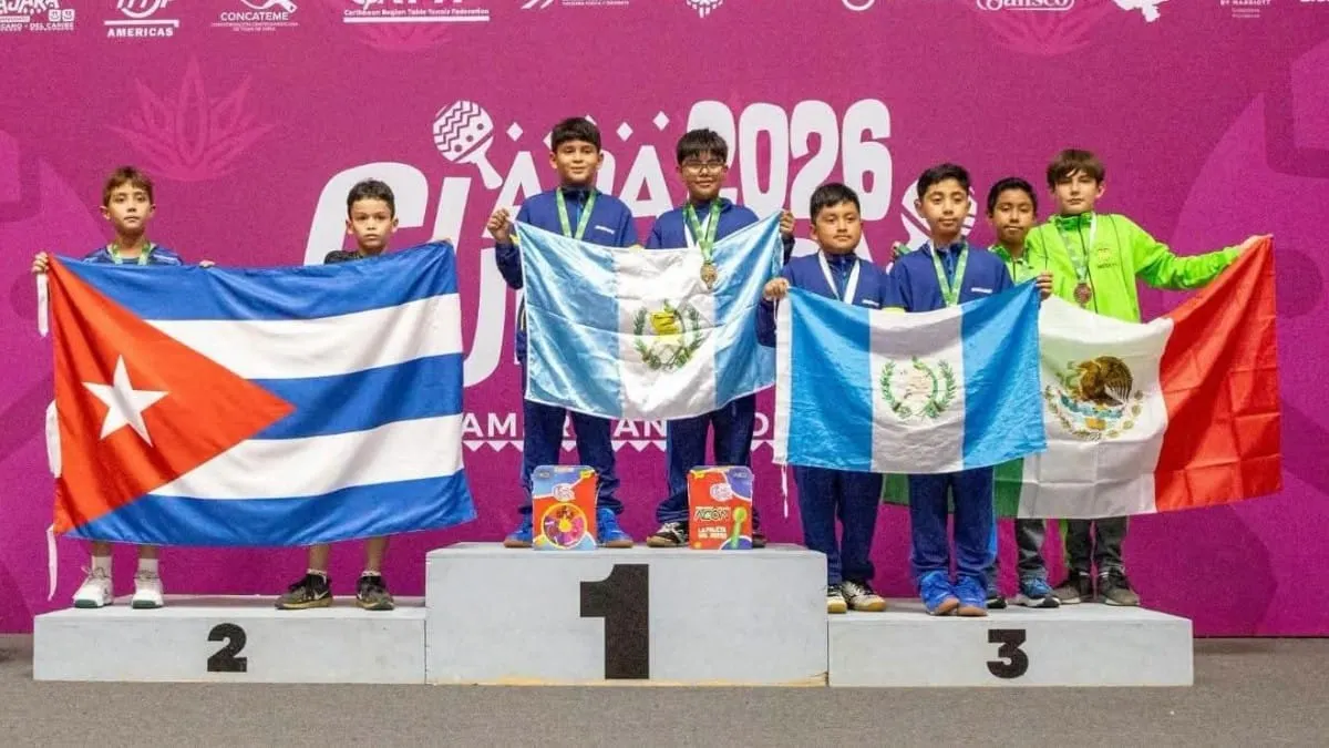 Guerrero celebra tres medallas en el Campeonato Centroamericano de Tenis de Mesa