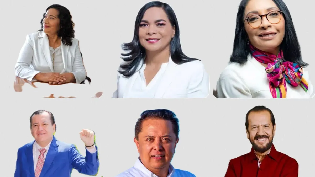 Ellas y ellos podrían ser los seis aspirantes seleccionados en el proceso interno de Morena