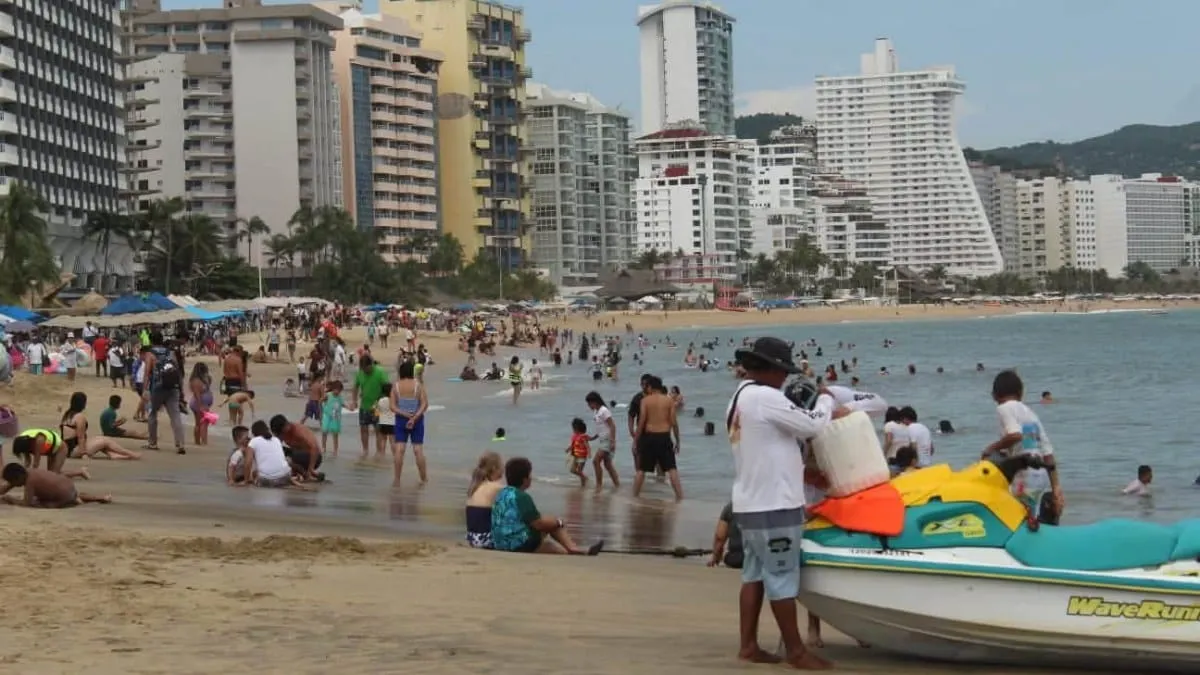 Acapulco llega a 70.3% de ocupación hotelera este domingo; zona Dorada lidera la preferencia turística