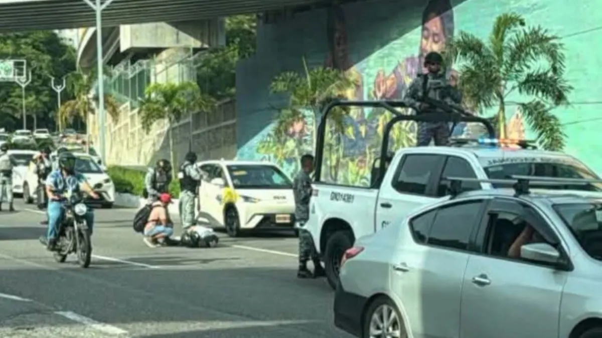 Atropellan a un hombre en la avenida Escénica de Acapulco